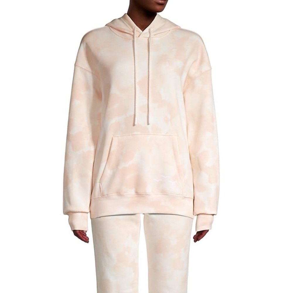 LAZY PANTS Chloe oversized hoodie sand sponge pink